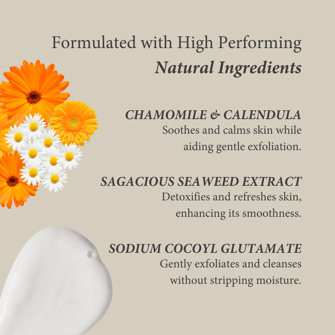 Gentle Renewing Cleanser with Chamomile & Calendula